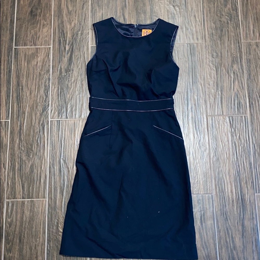 Tory Burch navy blue dress
